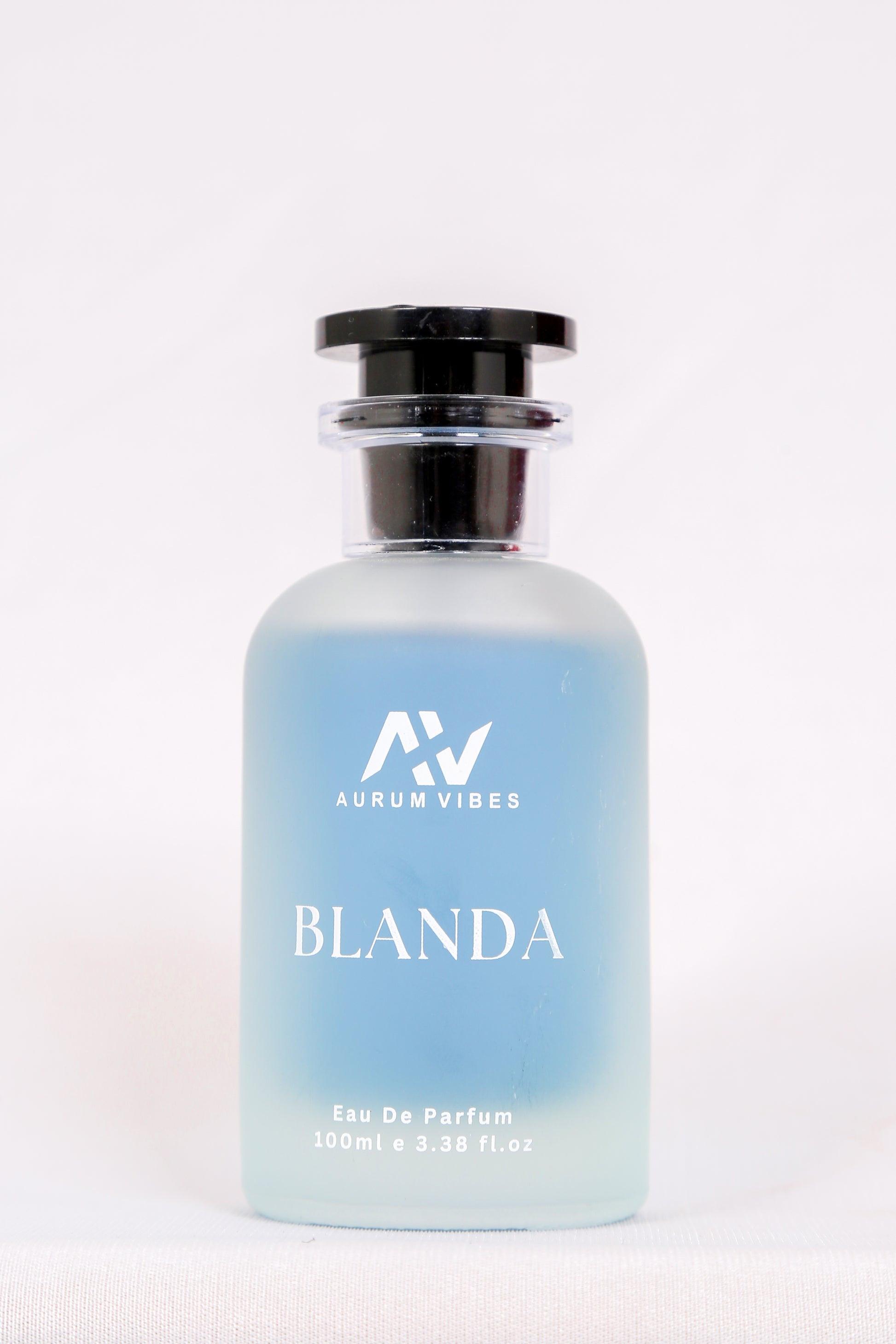 Blanda men's perfume 100ml in a sleek bottle with a minimalist design perfect for everyday use