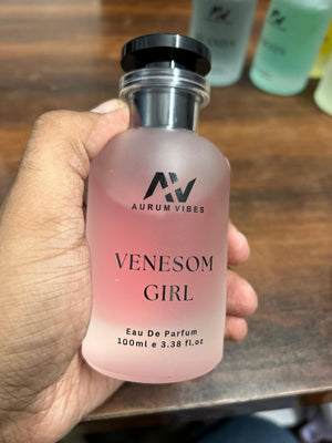 Venesom Girl perfume for women in a stylish bottle, 100ml Eau De Parfum by Aurum Vibes