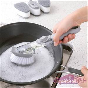 Automatic Dish Scrubber Brush with Soap Dispenser - Superior eMart