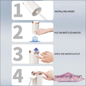 Automatic Water Dispenser For 20 Litre Bottle (1 Pc) - Superior eMart