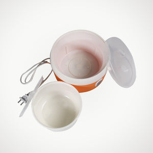 automatic yogurt maker for home with removable inner container and transparent lid