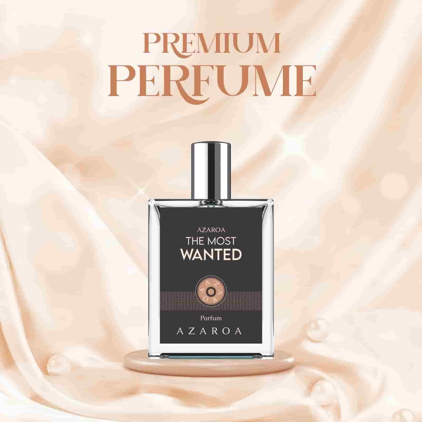 AZAROA The Most Wanted Perfume in elegant bottle design for a unique fragrance experience