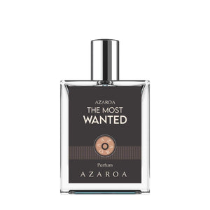 Azaroa The Most Wanted Perfumes in a sleek glass bottle with sophisticated design