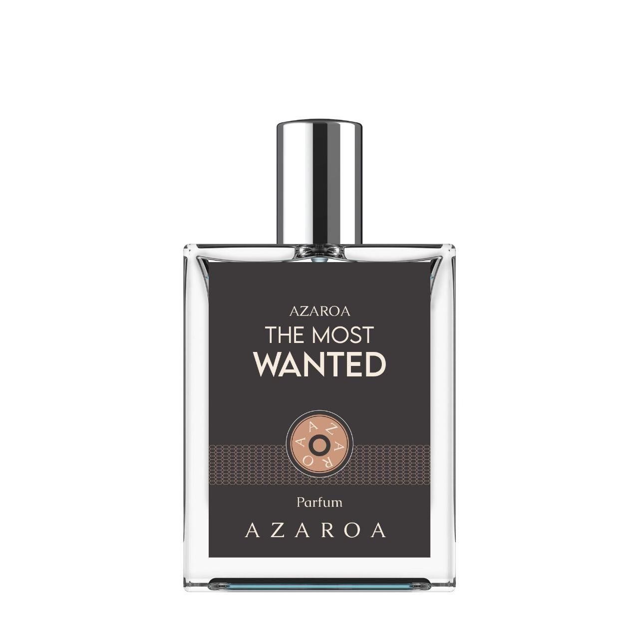 Azaroa The Most Wanted Perfumes in a sleek glass bottle with sophisticated design
