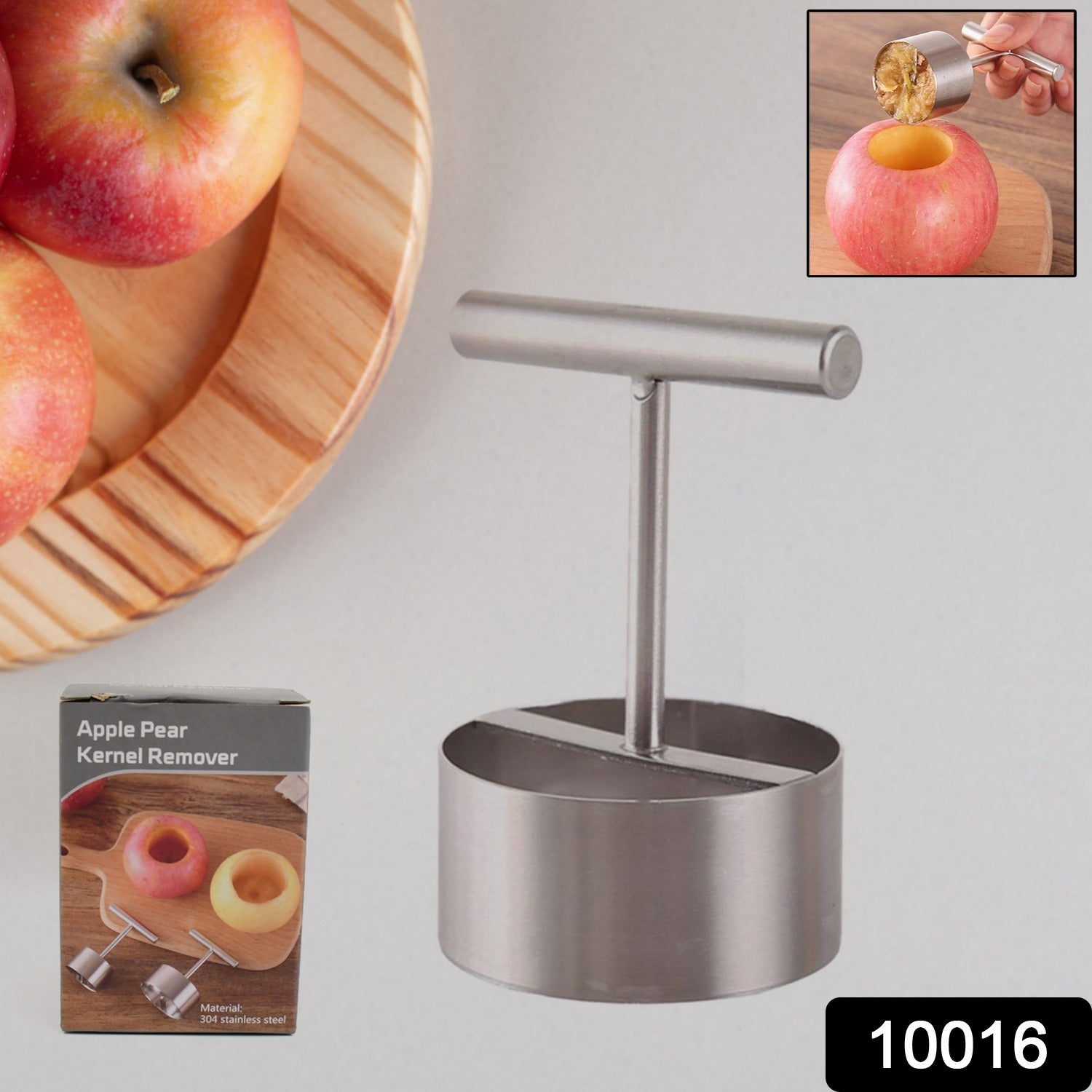 Corer Pear Core Separator Vegetable Core Remover Seeder Cutter Pitter Fruit Hole - 10016_ss_fruit_core_puller_1pc