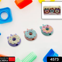 Cute donut shaped erasers for school