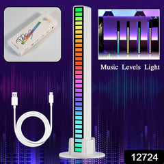 Rhythm Lights, AGC Automatic Gain Control 32 Colorful RGB Light Adjustable Picku - 12724_music_levels_light_1pc