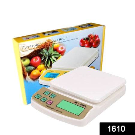 1610 Digital Multi-purpose Kitchen Weighing Scale (Sf400a) - Superior eMart