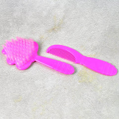 Baby Comb And Brush Hair Set (1 Pc  Mix Color) - Superior eMart