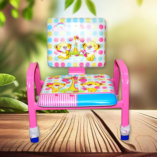 Colorful Superior eMart baby chair with cushion featuring cute animal designs for comfortable seating