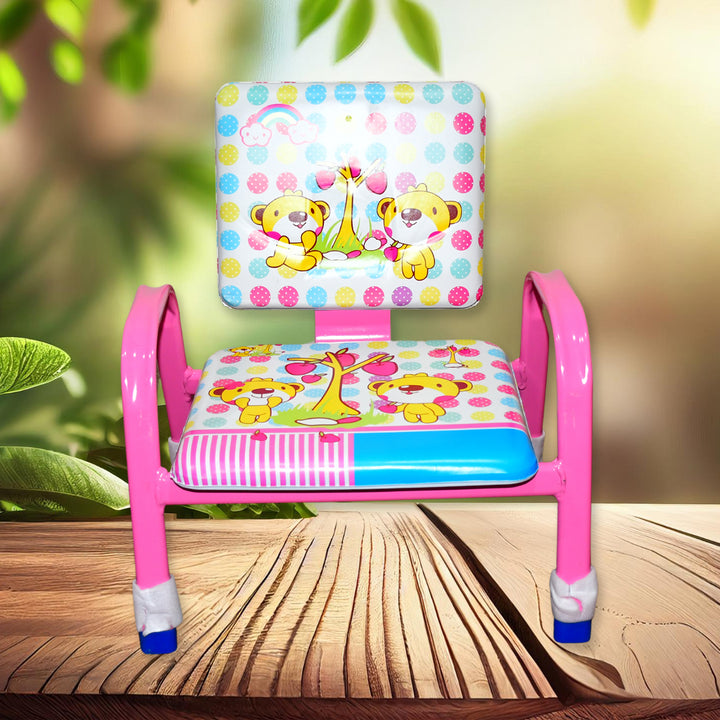 Colorful Superior eMart baby chair with cushion featuring cute animal designs for comfortable seating