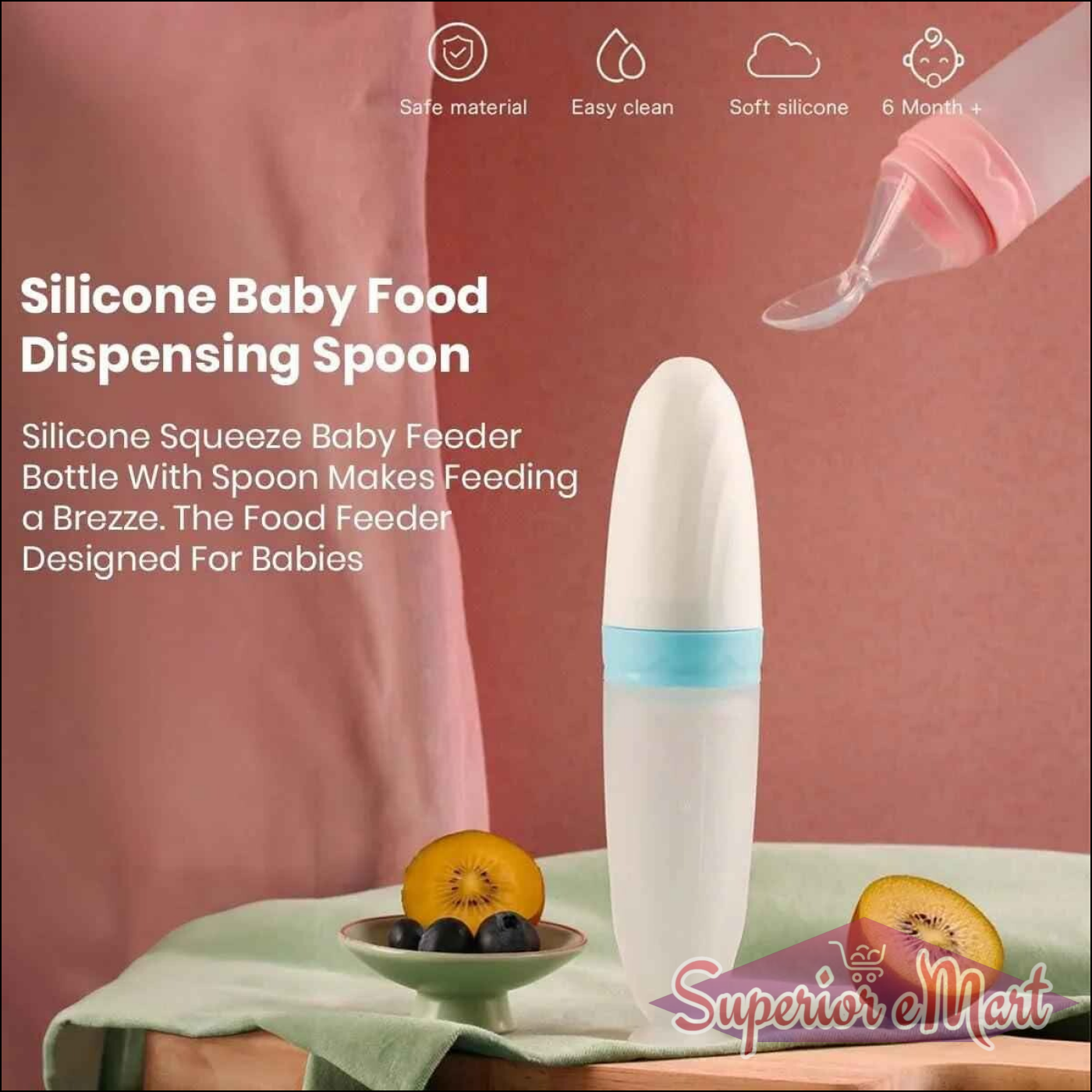 Baby Food Feeder Spoon - Superior eMart