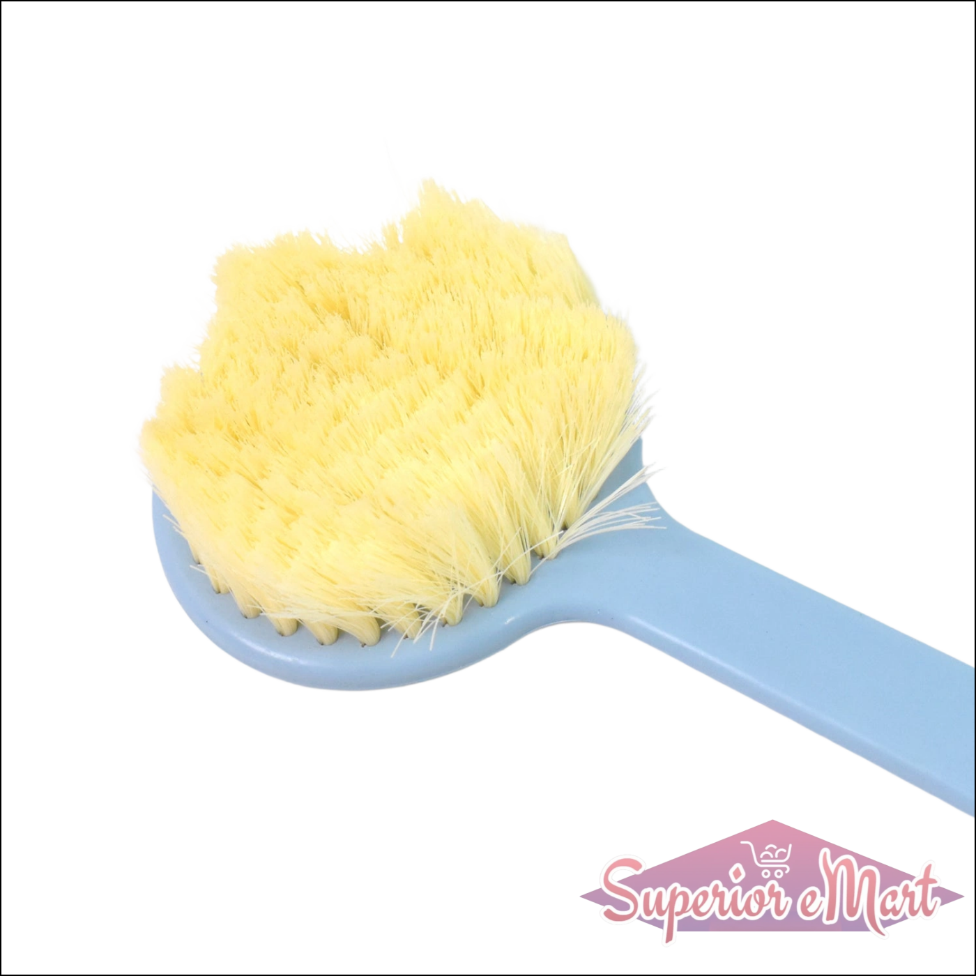 Back Scrubber For Shower Dry Body Brush Back Brush Long Handle (1 Pc) - Superior eMart