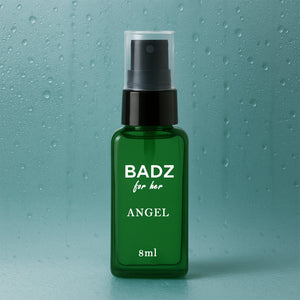 Badz for Her Angel Mini Perfume Spray Set in an 8ml bottle, perfect for on-the-go use