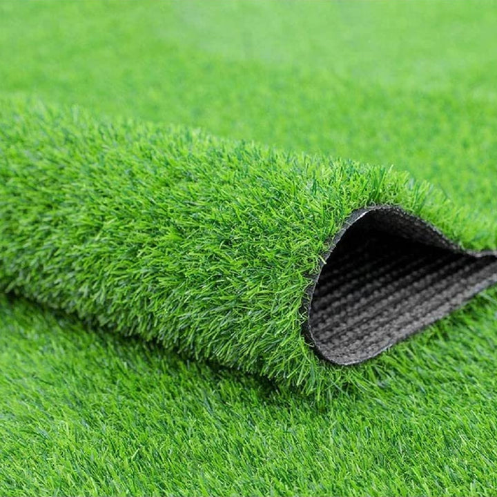 Superior eMart 58x38cm balcony grass mat with lush green synthetic turf for outdoor decoration
