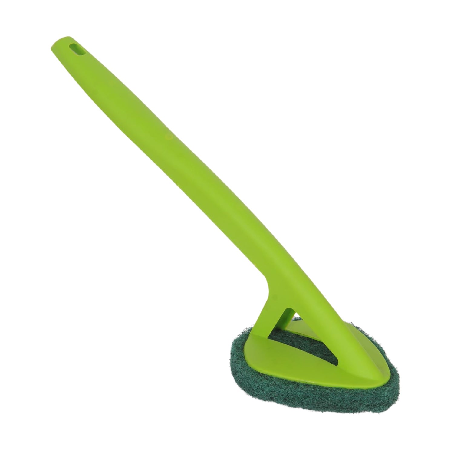 Superior eMart bathroom cleaning brush with a green handle and scrubbing pad for effective cleaning