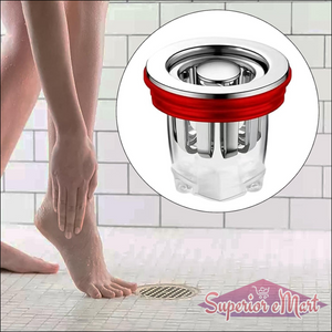 Bathroom Sink Drain Cover with Seal Ring - Superior eMart