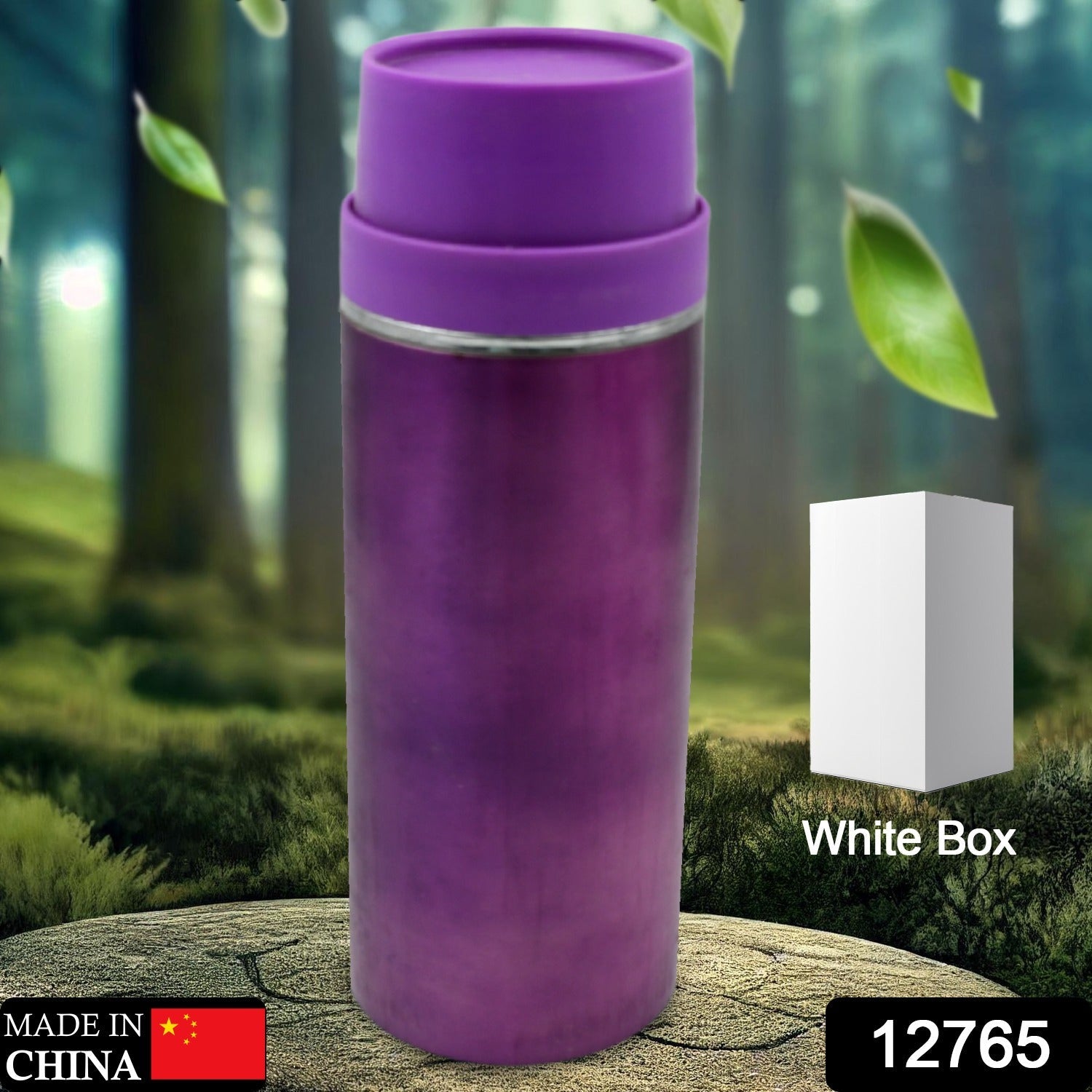 Stainless Steel Water Bottle Leak Proof, Rust Proof, Hot & Cold Drinks, Gym Sipp - 12765_ss_water_bottle_500ml_no3