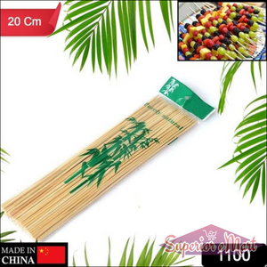 BBQ, Kebab, Fruit Wooden Sticks (20cm) - Superior eMart