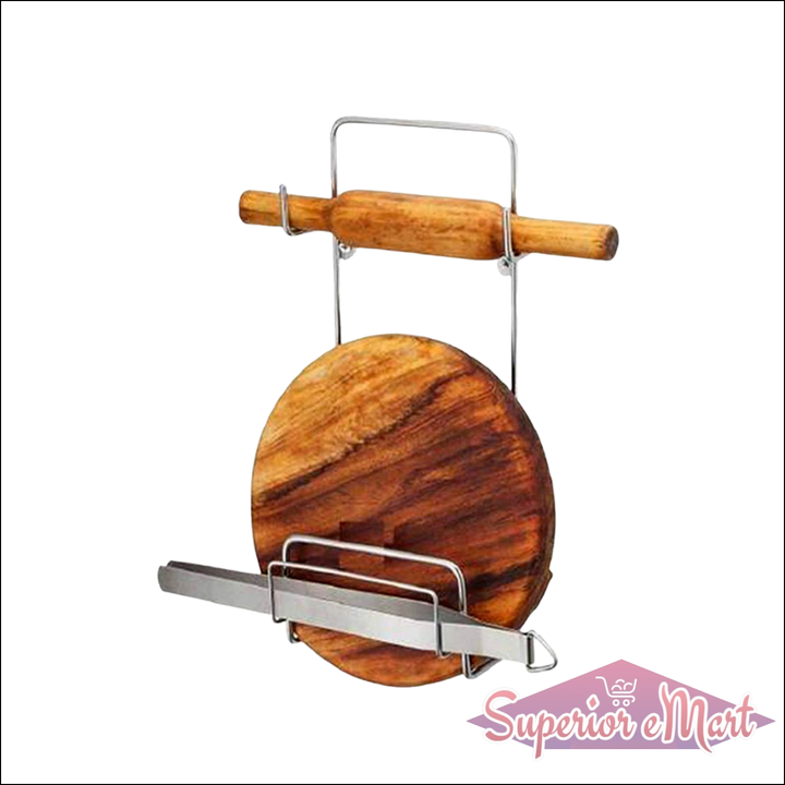 Belan / Chimta / Rolling Pin Board / Multi-purpose Rack For Kitchen (1 Pc ) - Superior eMart
