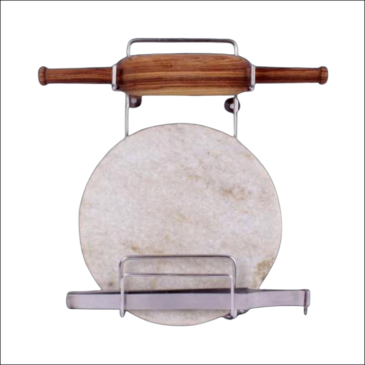 Belan / Chimta / Rolling Pin Board / Multi-purpose Rack For Kitchen (1 Pc ) - Superior eMart