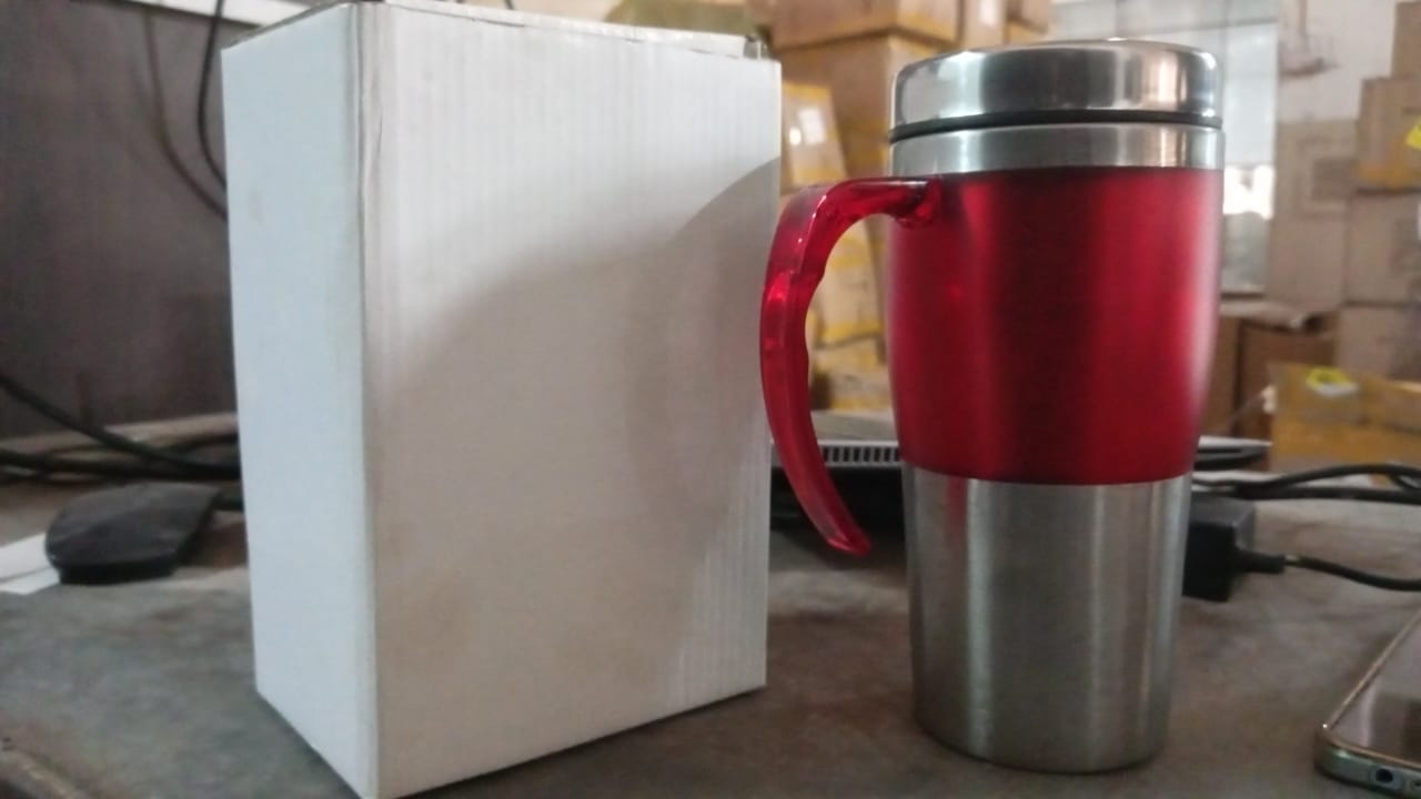 High  Stainless Steel Vacuum Glass Insulated Glass Coffee Cups Double Wal - 13156_ss_coffee_mug_n_handle_no5