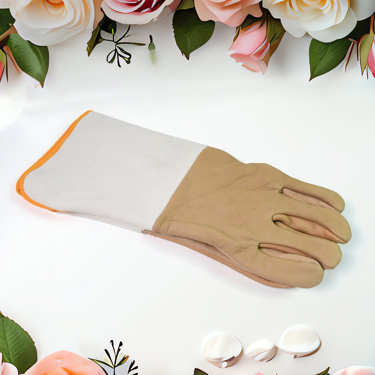 Durable big garden work gloves designed for effective protection and grip while gardening