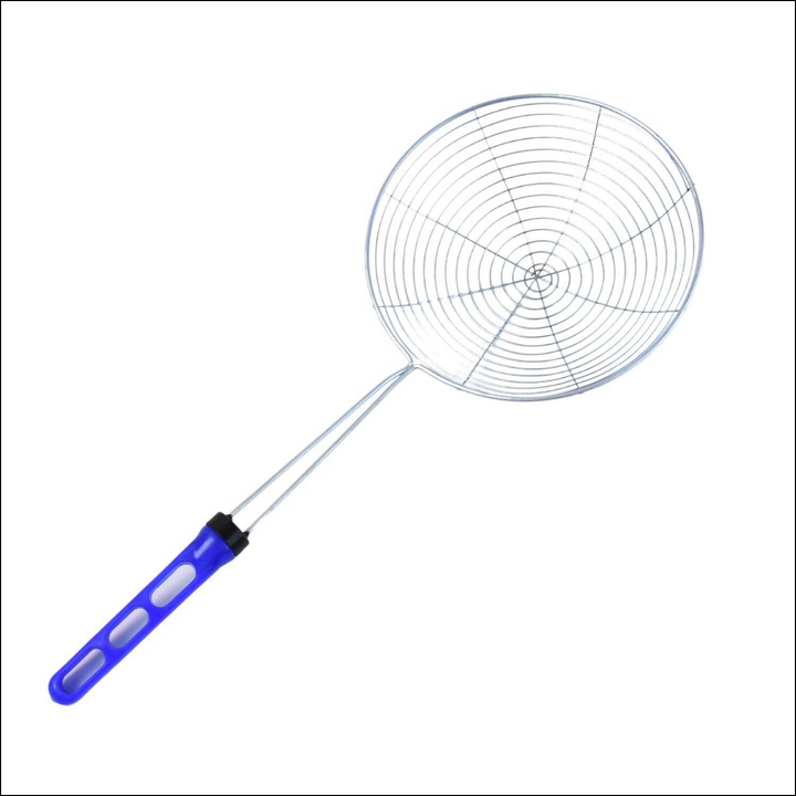 Big Stainless Steel Deep Fry Strainer with Handle - Superior eMart