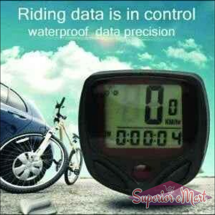 Bike Trip Distance Timer with LCD - Superior eMart