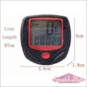 Bike Trip Distance Timer with LCD - Superior eMart