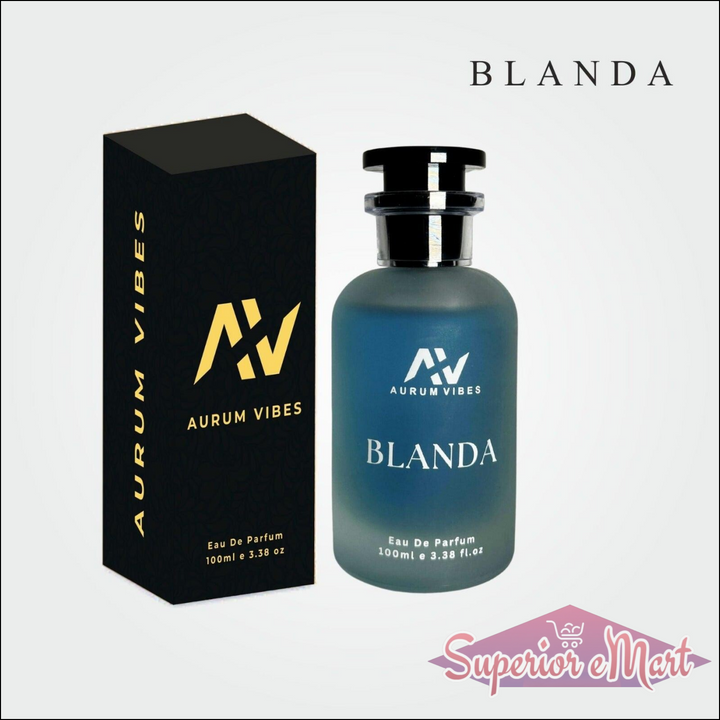 Blanda men's perfume 100ml in a stylish bottle with box, perfect for everyday use
