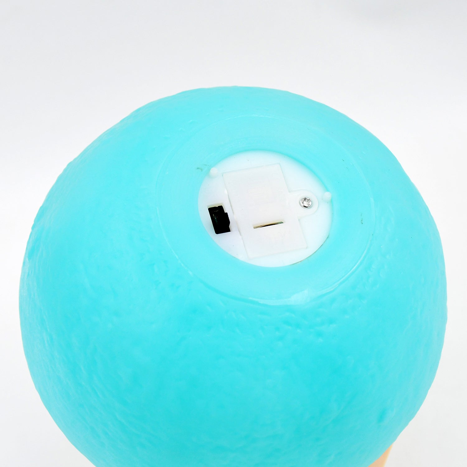 Innovative blue moon night lamp with a unique textured design for soothing ambiance