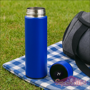 Blue Vacuum Insulated Water Bottle (1 Pc  500ml) - Superior eMart