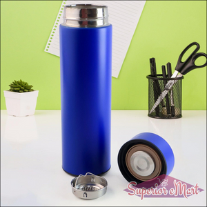 Blue Vacuum Insulated Water Bottle (1 Pc  500ml) - Superior eMart