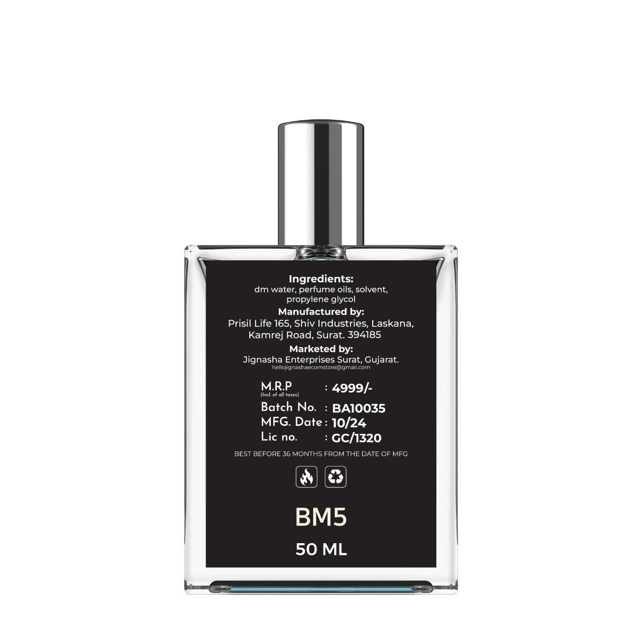 AGHORI The Mystical Perfume in a sleek 50ml bottle with black label and elegant design