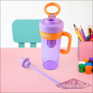 BPA-Free Hydration Bottle 600ml with Handle - Superior eMart