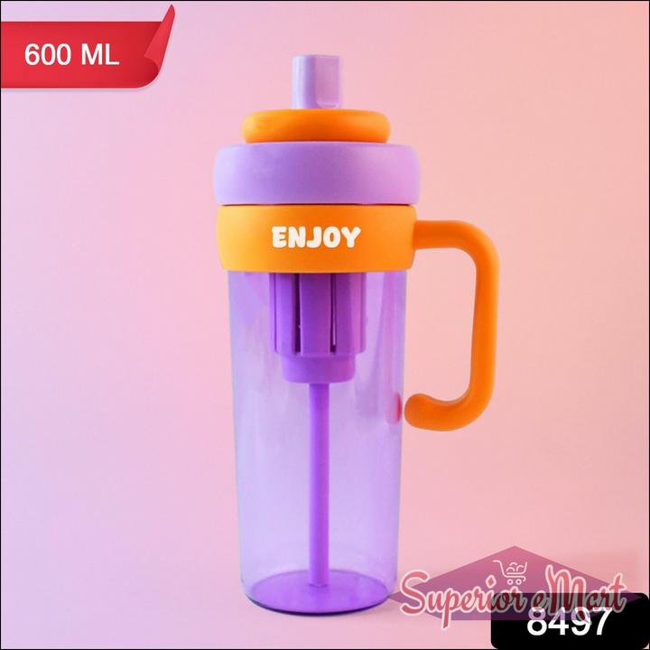 BPA-Free Hydration Bottle 600ml with Handle - Superior eMart