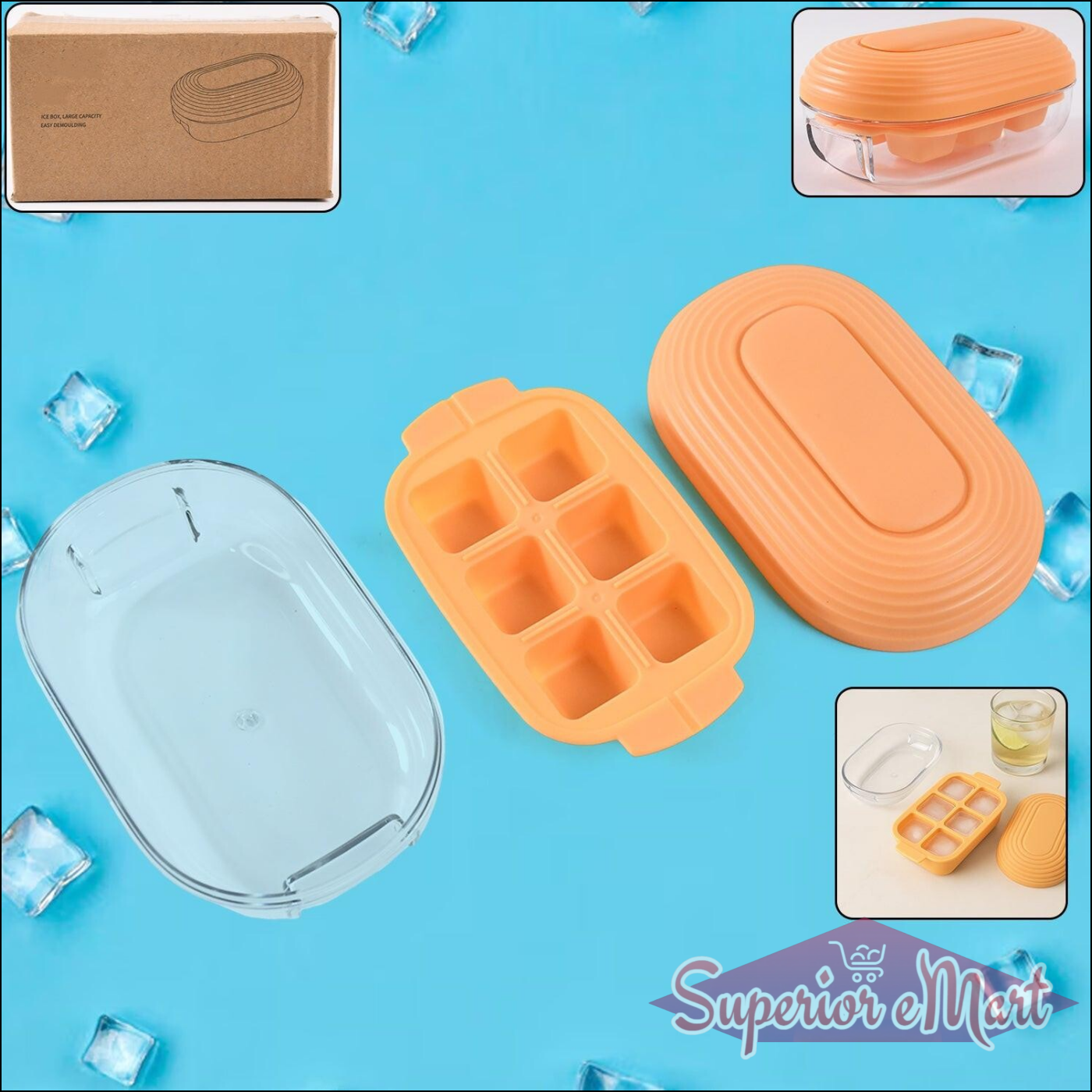 BPA-Free Ice Cube Trays - Superior eMart