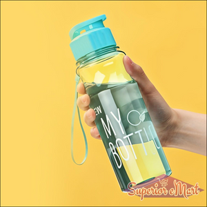 Bpa-free Sports Water Bottle (Approx. 400 Ml  1 Pc) - Superior eMart
