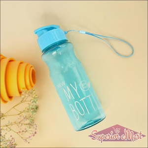 Bpa-free Sports Water Bottle (Approx. 400 Ml  1 Pc) - Superior eMart
