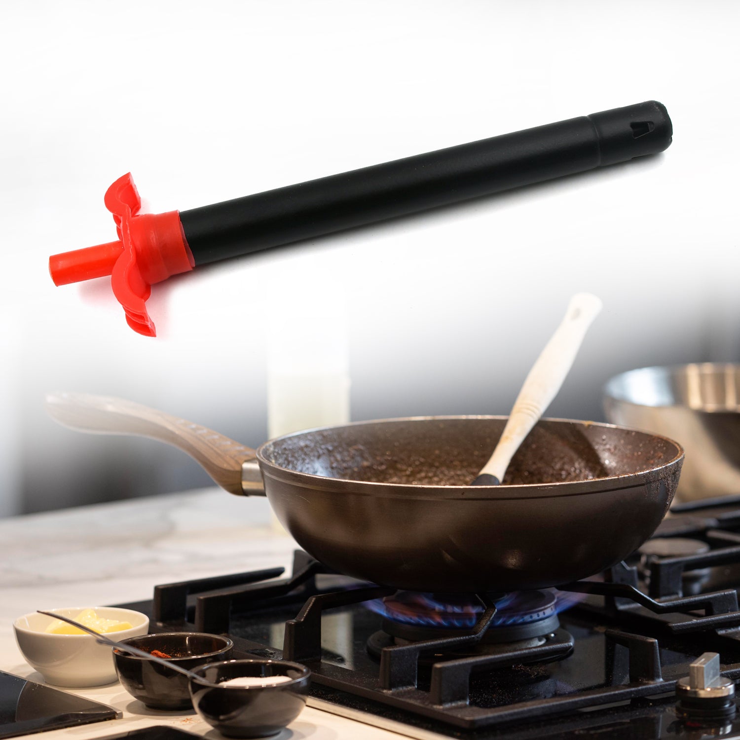 Superior eMart Stainless Steel Gas Lighter for Home Use