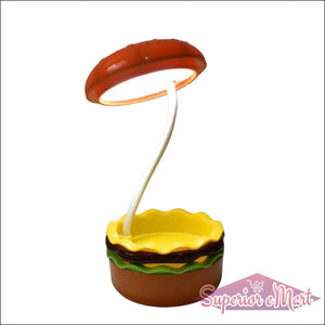 Burger Night Lamp - Fun Burger Themed LED Night Lamp for Any Room - Superior eMart