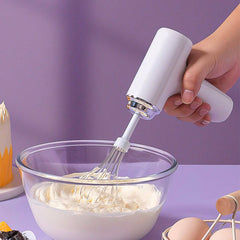 2813 Wireless Hand Mixer Charging Handheld  2pc Portable Whisk Mini High Power Beater Baking Hand Held Mixer Portable Kitchen Blender. - Superior eMart