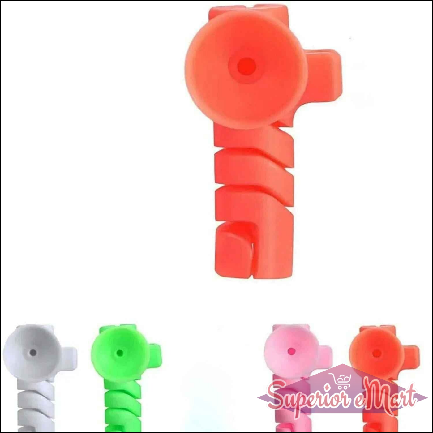 Cable Cord Protector Set - 4 Pcs - Superior eMart