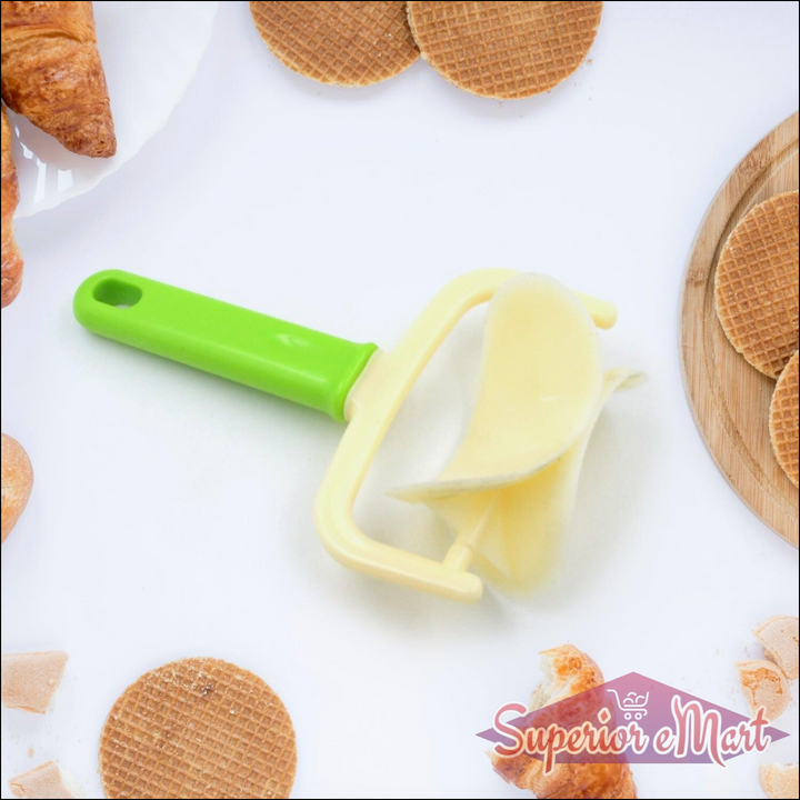 Superior eMart cake ball cutter with a green handle for perfect round cake balls