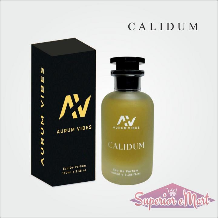 Calidum male perfume 100ml in elegant bottle with stylish packaging from Superior eMart