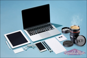 Camera Lens Shaped Coffee Mug Flask With Lid - Superior eMart
