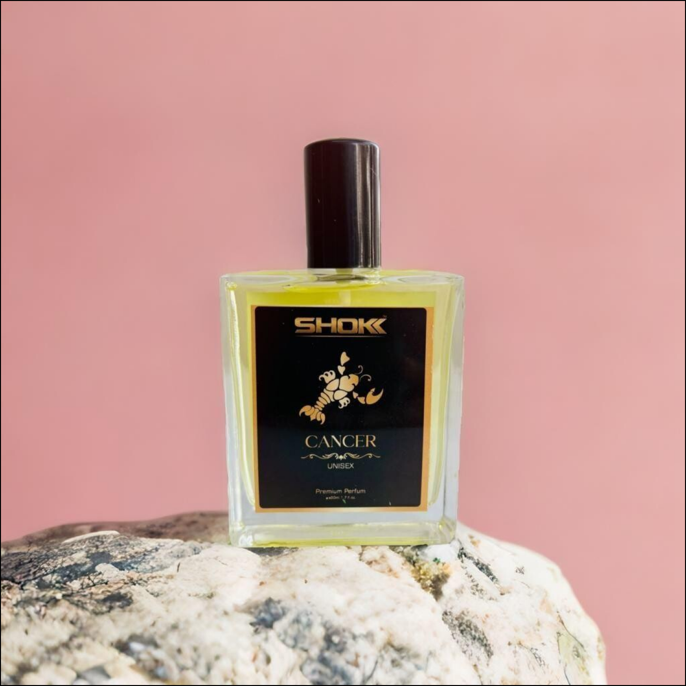 Cancer Zodiac Unisex Perfume 50ml by Superior eMart in a stylish glass bottle with a minimalist design
