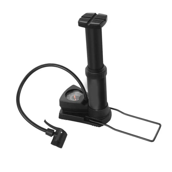Superior eMart car and bike tire inflator with pressure gauge and ergonomic handle for easy use