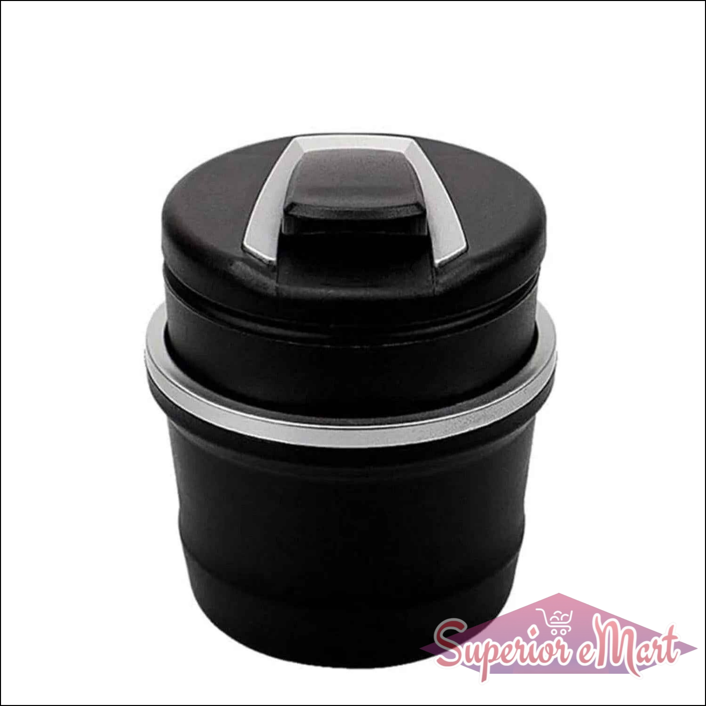 Compact Car Ashtray With Lid for Clean and Convenient Smoking in Vehicles